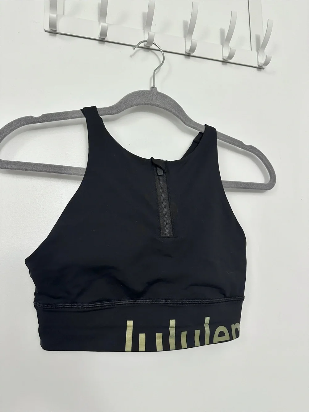 Lululemon Energy Bra High Neck Long Line Zip Special Edition